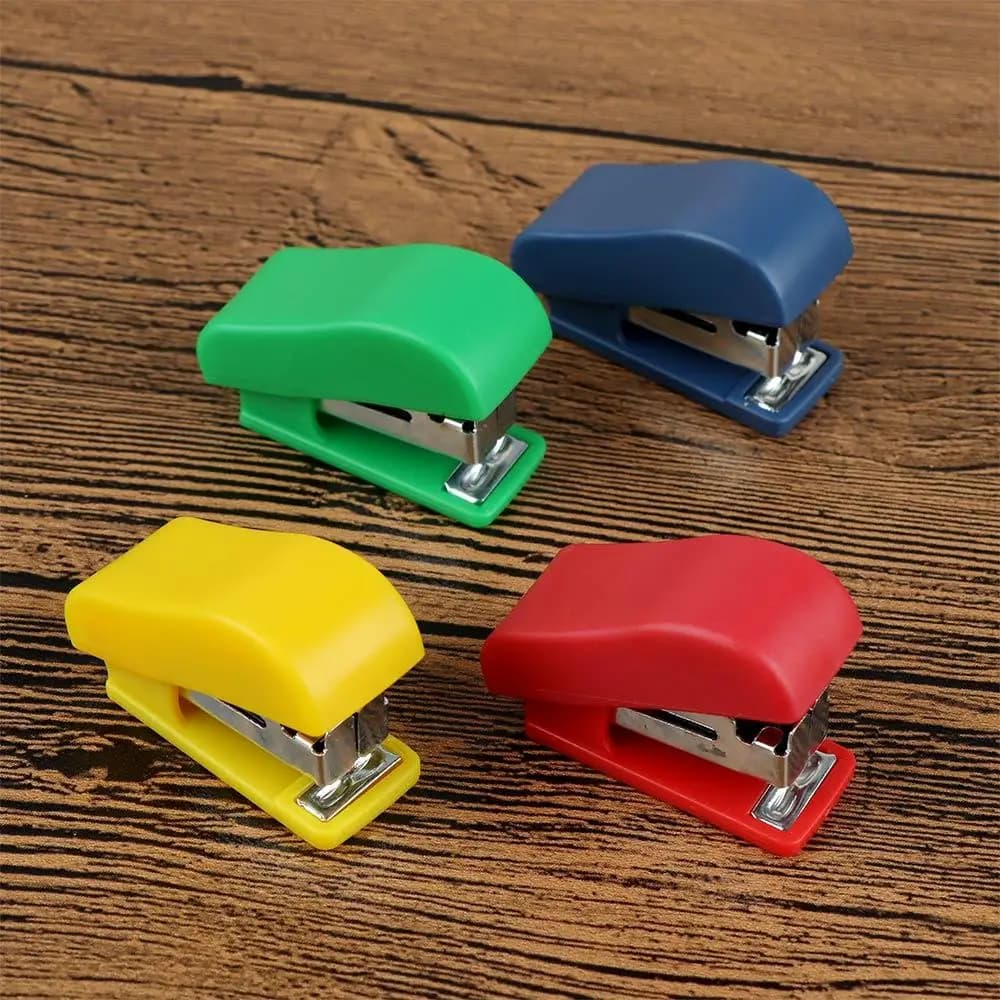 Set Mini Graffettatrice per Finitura Documenti, Forniture Scolastiche per Insegnanti