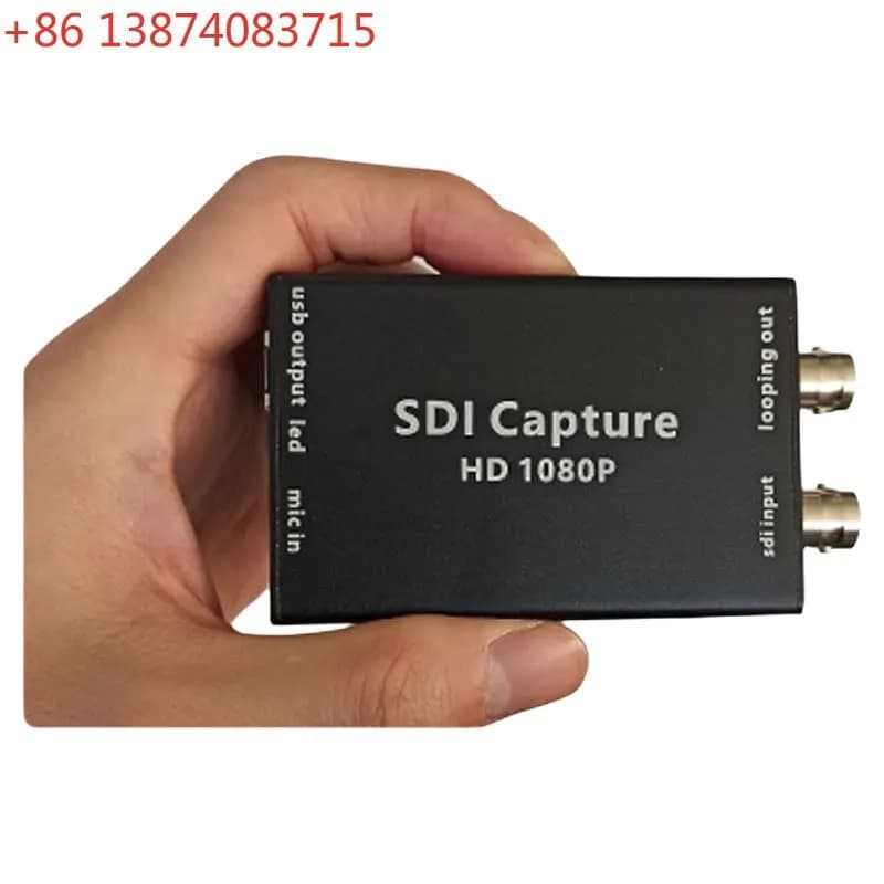 SDI audio & video capture card, SDI to USB3 0 conversion module, high definition 1080P