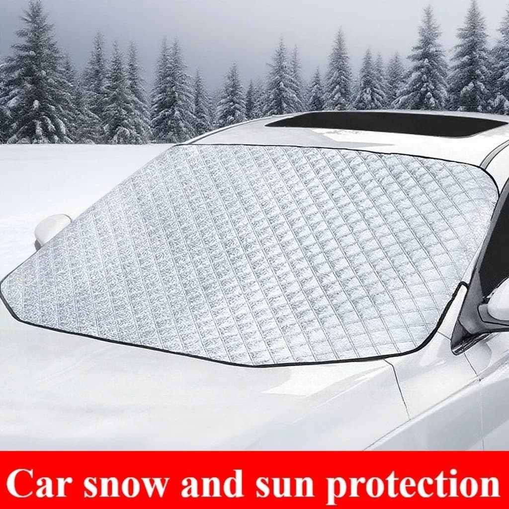 Sunshade Cover Car Windshield Snow Sun Shade Waterproof Protector Automobile Cover Car Front Windscreen Cover