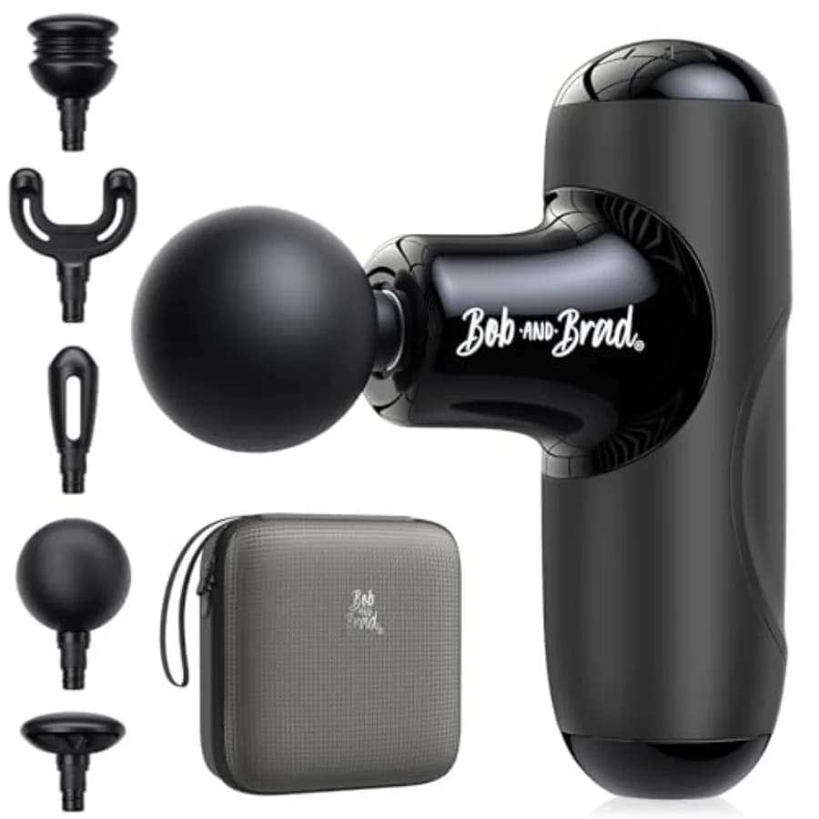 Mini Massage Gun Q2 Pocket, Muscular Massage Portable, Ultra Compact and Silent
