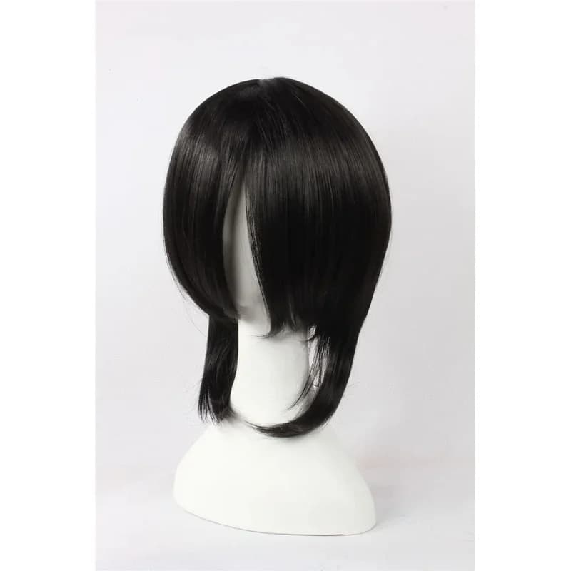 c;4\g,6'h.9/c;4\g,6'h.9/Akame Ga Kill! Kurome Short Black Hair Cosplay Wigs Heat Resistance Fibre + a wig cap6'h\3,g6'h\3,g'8/b'
