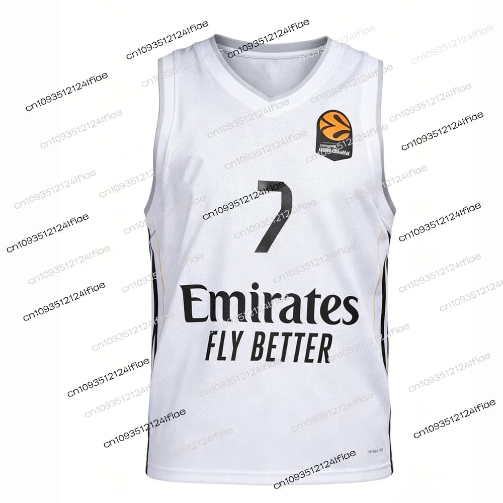 Nuova Collezione 2026: Canotta da Basket Maschile del Real Madrid, Maglia per Partite Europee, Kit Speciale per Bambini