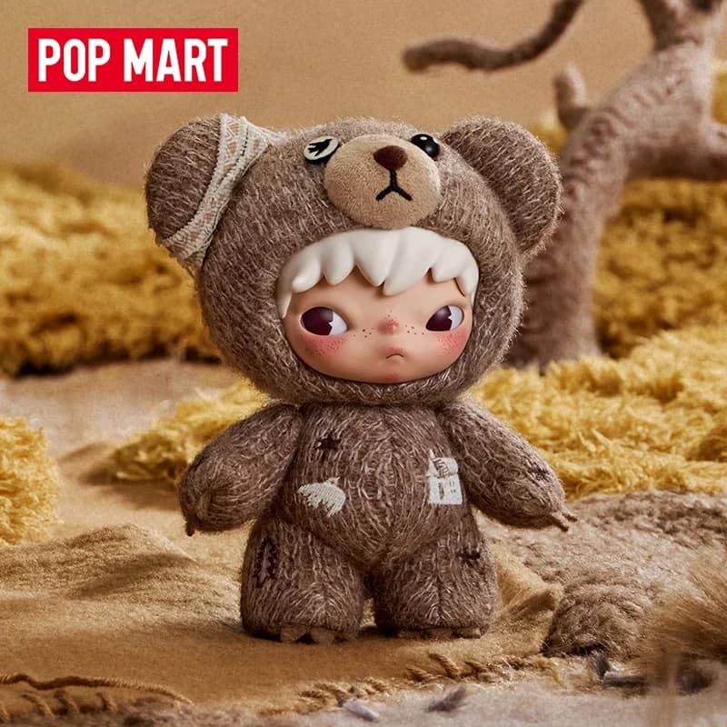 POP MART Hirono Road Journal Series Peluche Ciondolo per bambola Scatola cieca Giocattoli Scatola misteriosa Guess Bag Doll Cute Anime Figure