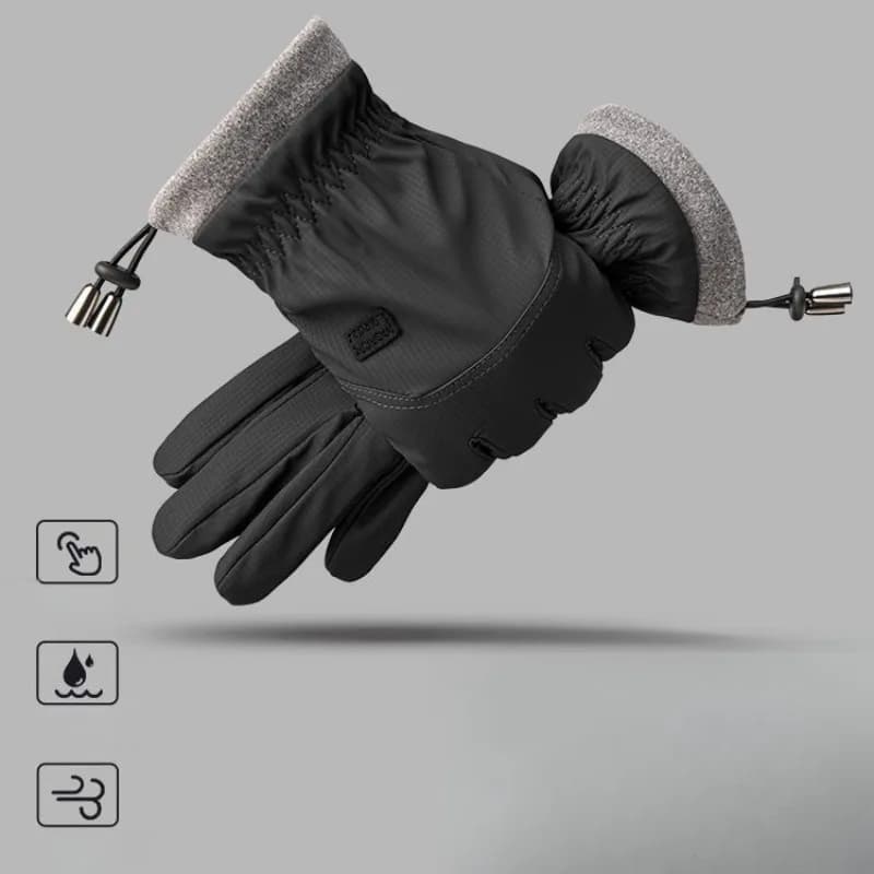 Hot gloves for autumn and winter, windproof, anti-cold, anti-slip, touchscreen, for electric cycling, women winter gloves