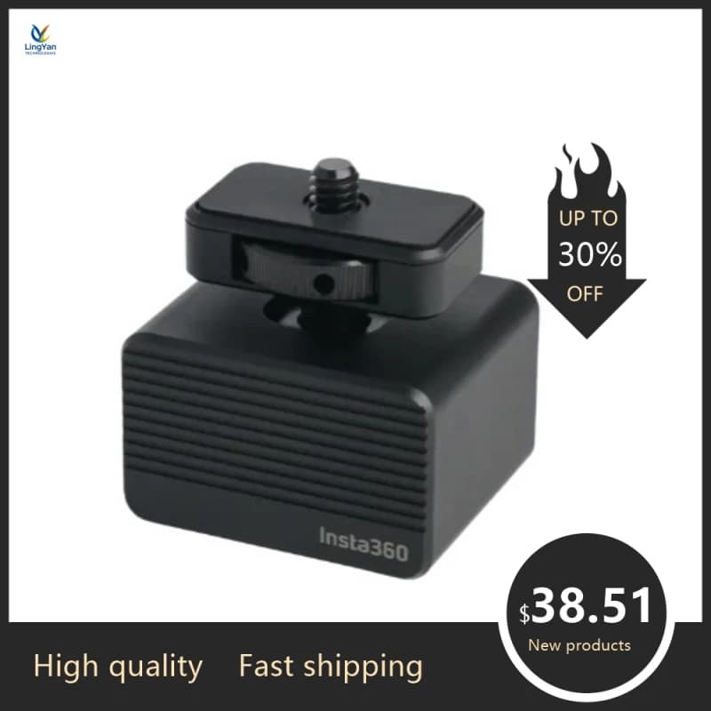 For Insta360 ONE X4 X3 RS R Unique mechanical vibration detector 1/4 '' shock absorber for camera support handlebar motorcycle