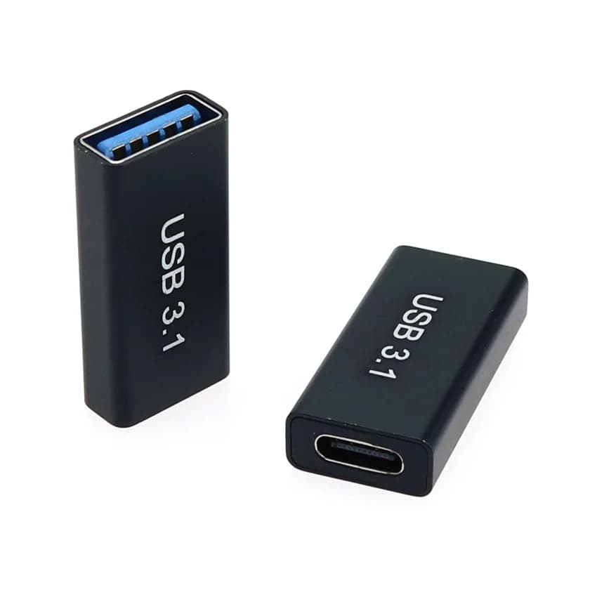 USB 3.1 to Type C OTG Adapter Male Female Converter for External SSD HDD Cable Extender USB 3.1 High Speed Extension Plug