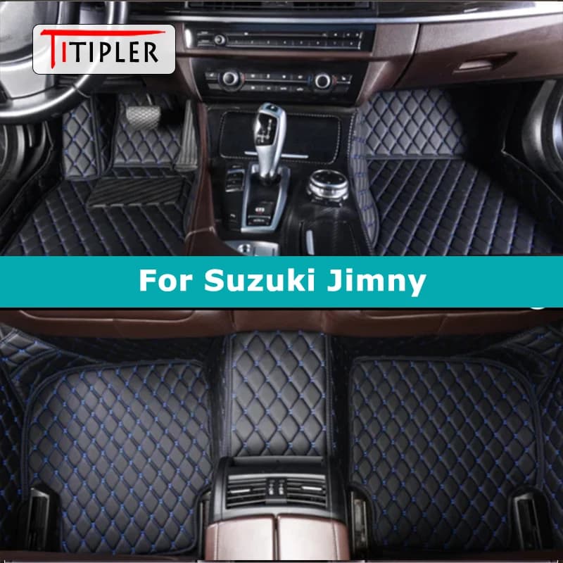 Tappetini Auto personalizzati TITIPLER per Suzuki Jimny Auto tappeti Foot Coche Accessorie