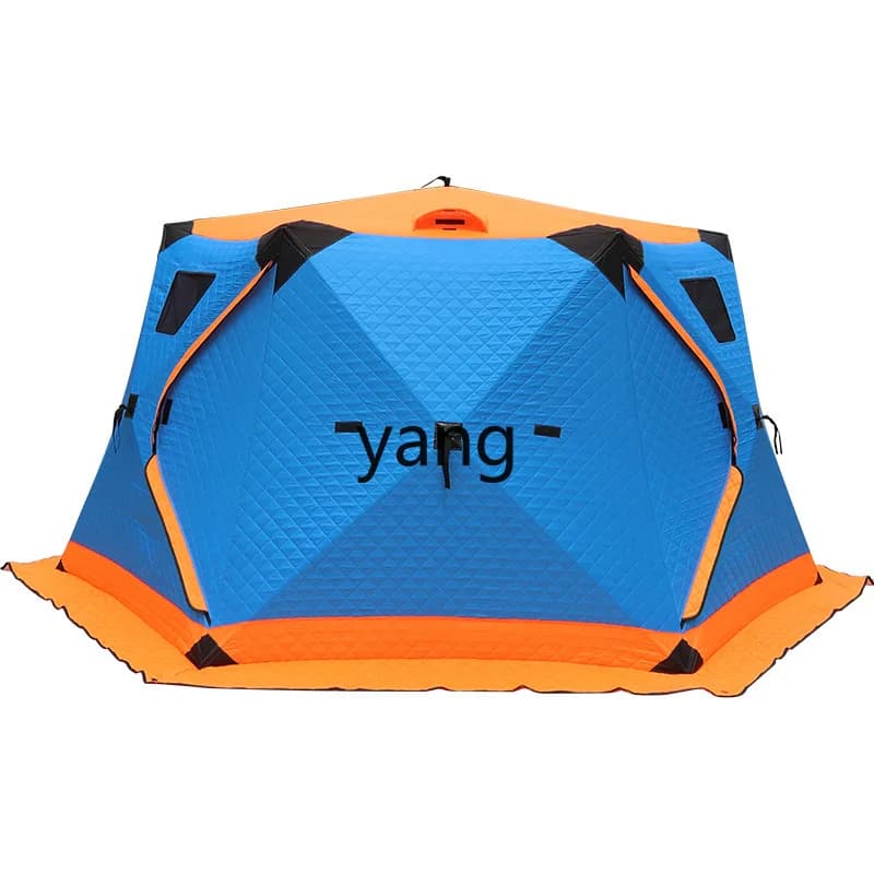 LH Ice Fishing Tent Winter Fishing Tent Outdoor Camping Cotton Thickened Warm Free Building