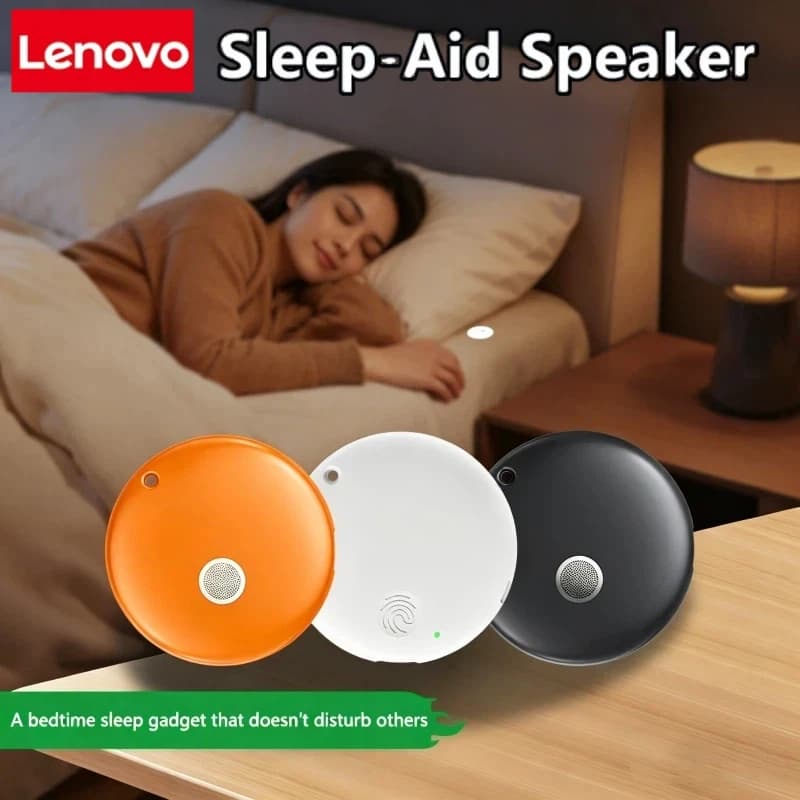 Altoparlante Bluetooth da doccia Lenovo, mini altoparlante wireless con microfono e ventosa YJ-16, resistente all'acqua per viaggi, piscina, fiume, galleggiante
