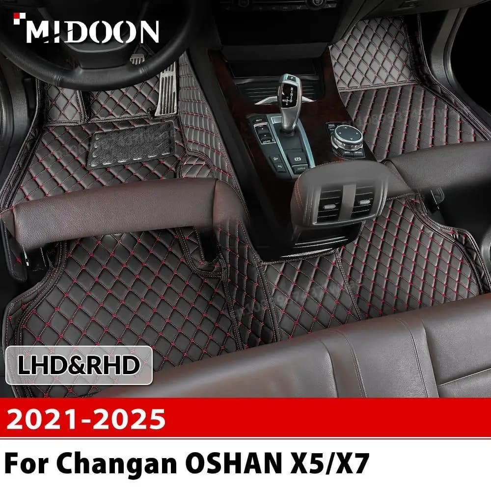 Per Changan OSHAN X5/X7 2021-2025 2024 2023 2022 Tappetini per auto Automobile personalizzata Copertura per tappeti Accessori interni