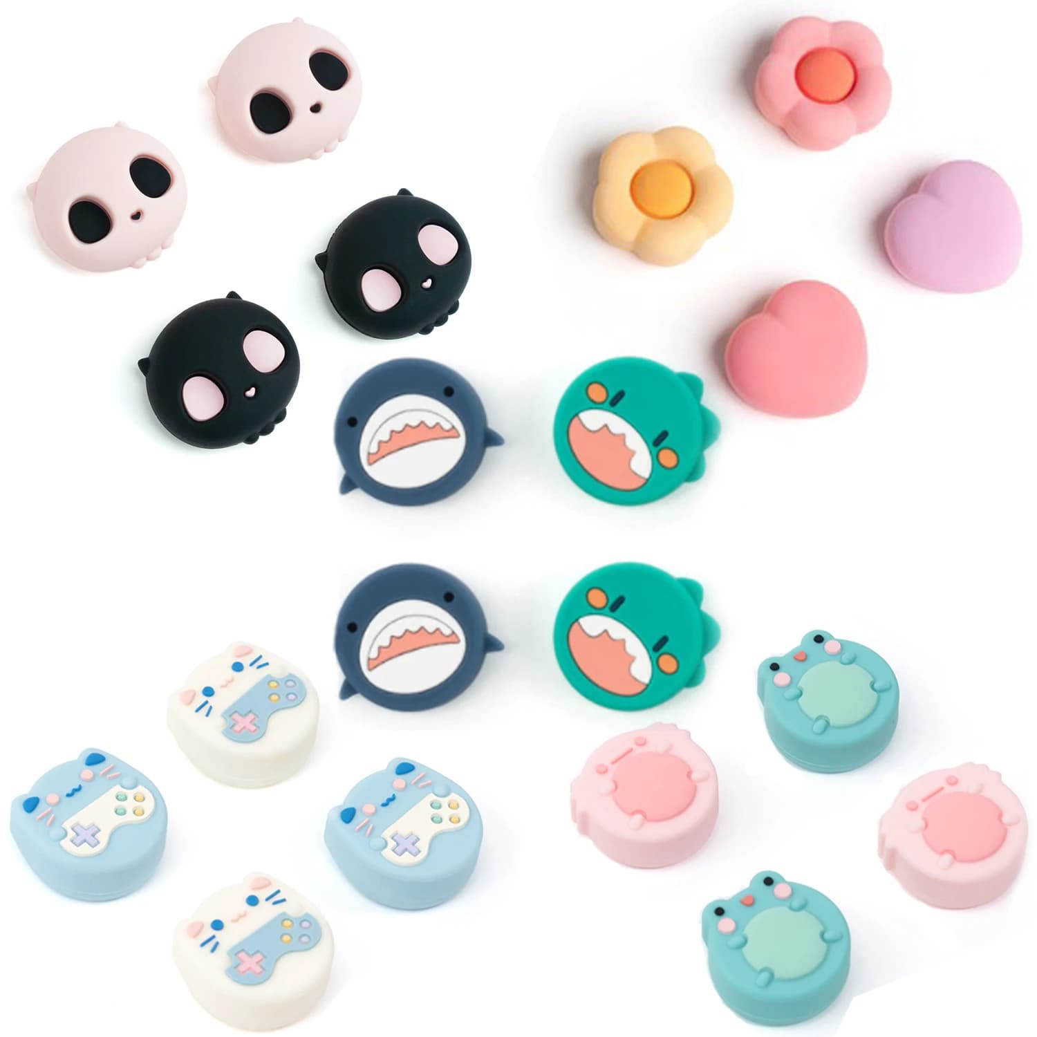 Nuovo Silicone Thumb Stick Grip Cap Copertura Morbida Per Nintendo Switch Oled NS Lite Per Sony PS5 PS4 Pro PS3 Xbox One/360 Serie X/S