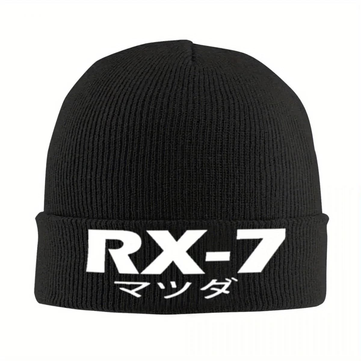 Mazdaed RX7 Logo Berretti lavorati a maglia Berretto da donna da uomo Cappello invernale Berretti caldi in acrilico
