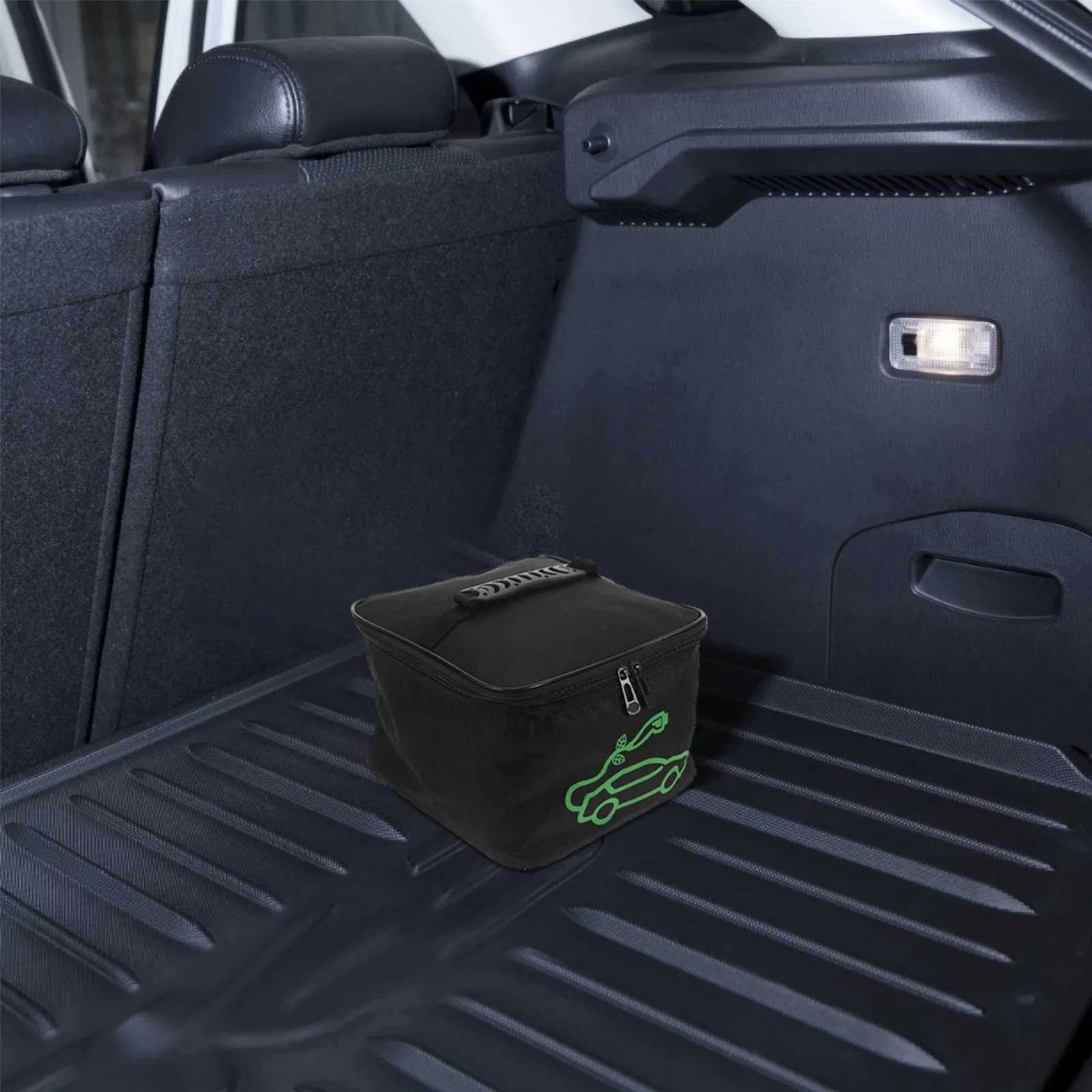 EV Charger Tool Bag, Waterproof, Large Capacity, Electric Car Organizer, Portable Charging Case