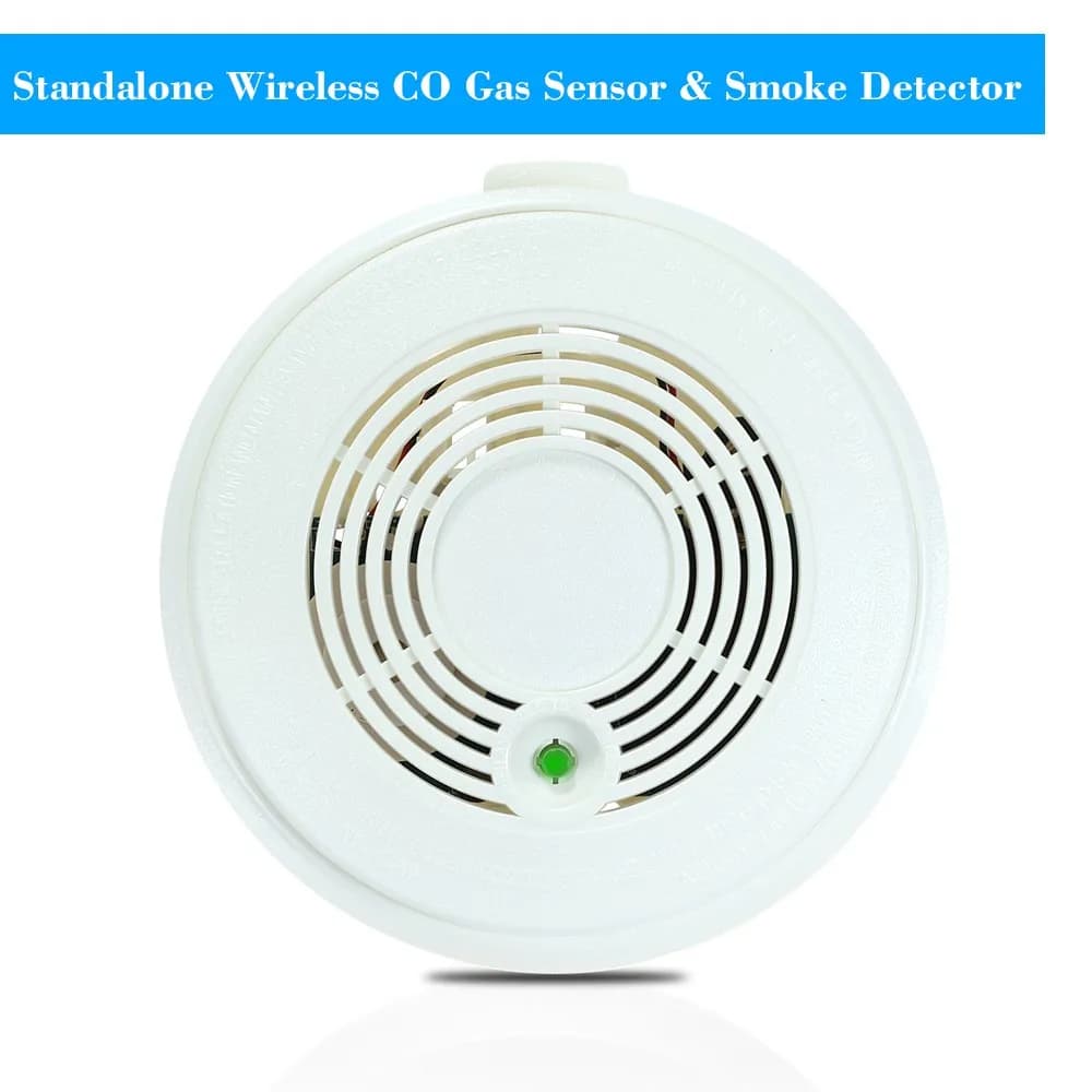 Sensore di Gas e rilevatore di fumo Wireless autonomo senza fili