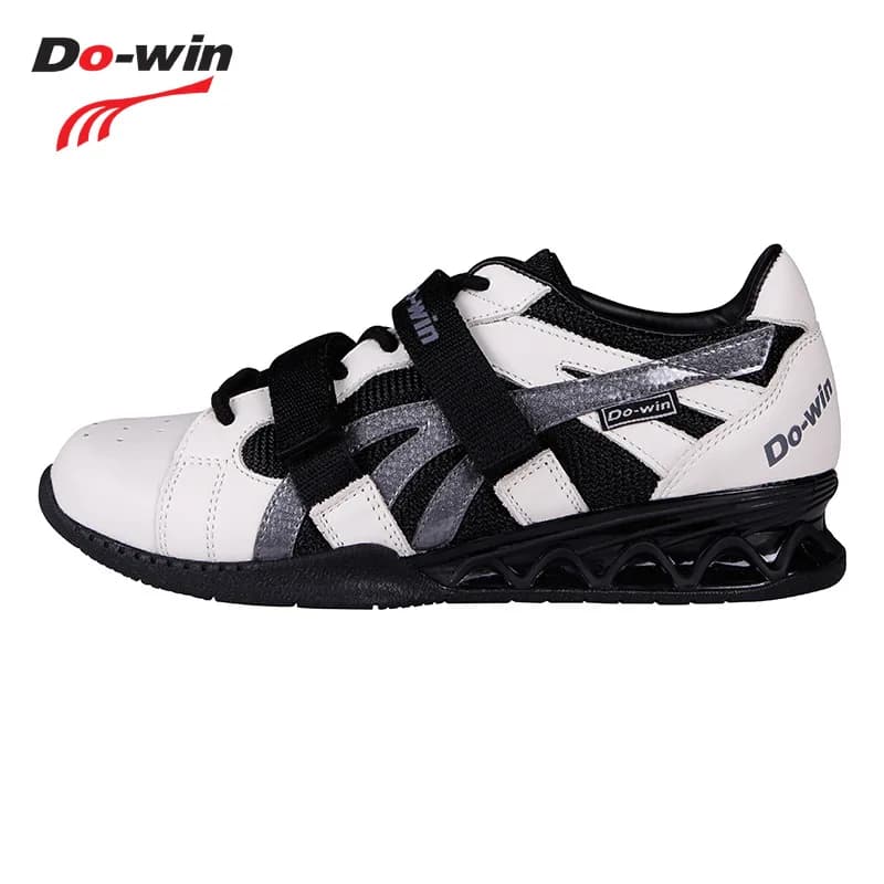Do-win Genuine Leather Squat Shoes Weight Lifting Shoes Gym Barbell Training Professional Men Women Competition Sneakers