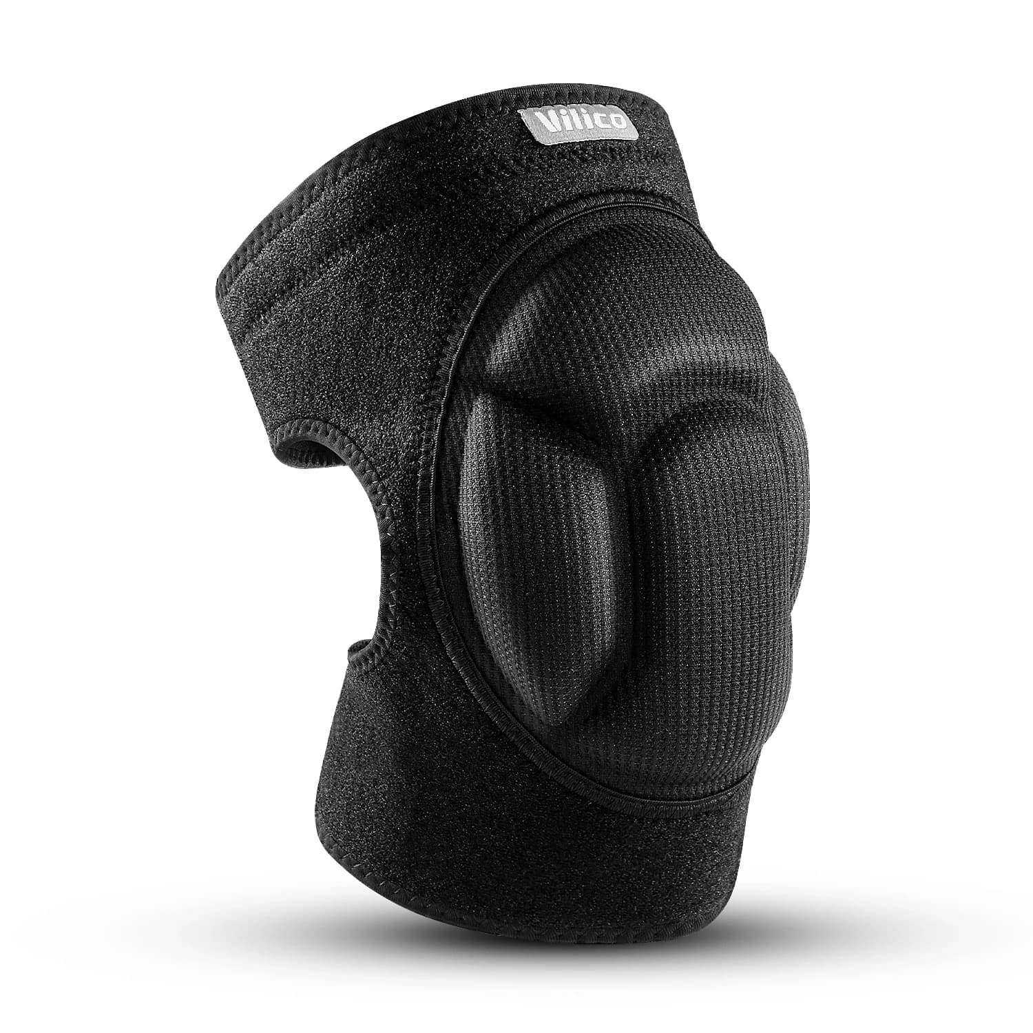 Vilico Collision ginocchiere Fitness basket Running ciclismo sport protezione del ginocchio antiscivolo guscio esterno ginocchiere addensate