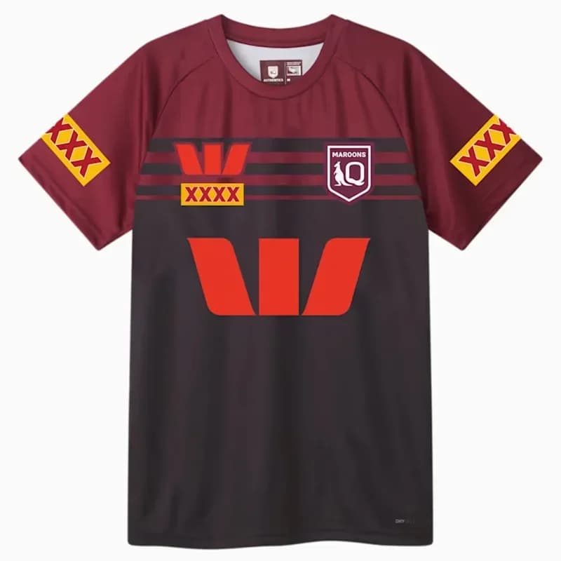 New Australian blue shirt training shirt, blue shirt men's rugby shirt, quick-drying breathable casual sportswear 3dt