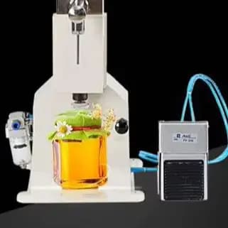 5-50ml Pneumatic Liquid Paste Filler Manual Nail Polish Shampoo Cosmetic Oil Filling Machine