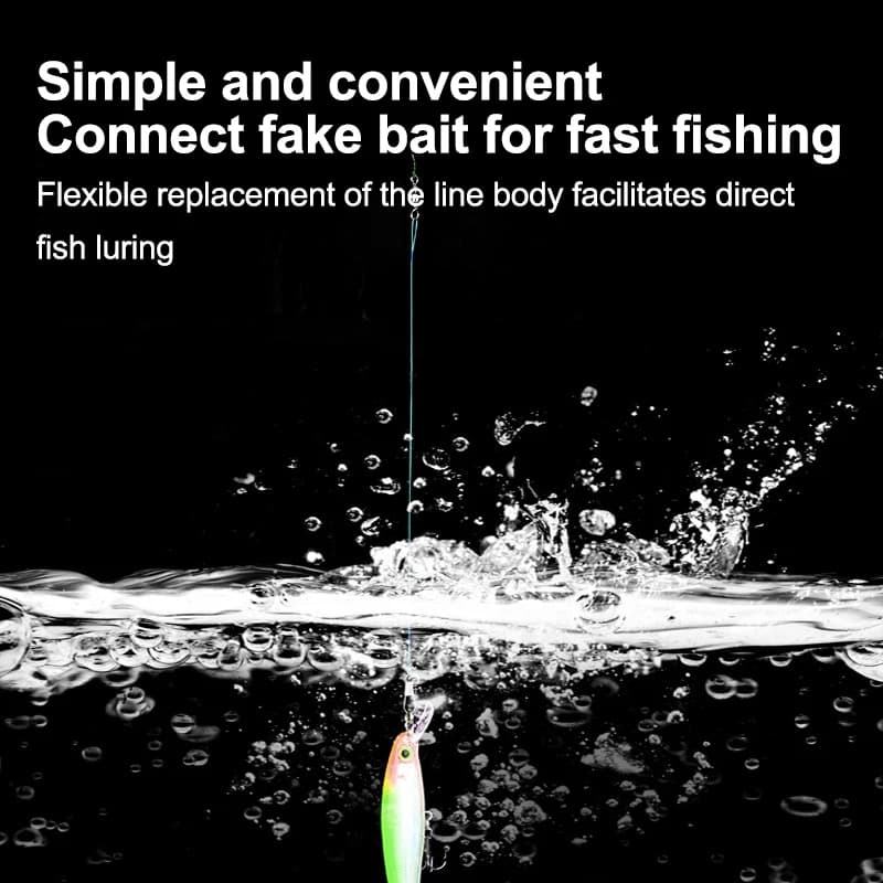 Nuovo Set da 10 Pezzi di Terminali da Pesca in Filo d'Acciaio da 15cm/5.9 pollici, 125LB, Ultra Resistenti, Anti-morso, con Girelle e Moschettoni