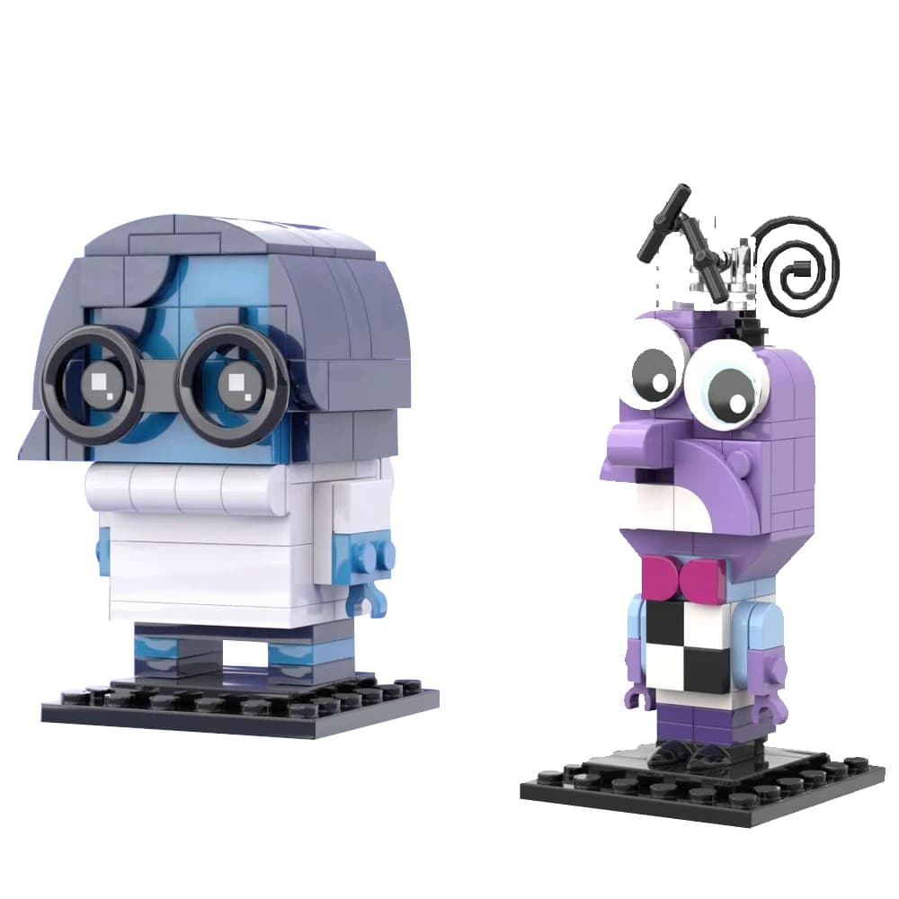 MOC-137376 Movie Character Fear sleevity Model Bricks Cartoon Anime Figure Building Blocks Creative Assembly Toy regalo per bambini