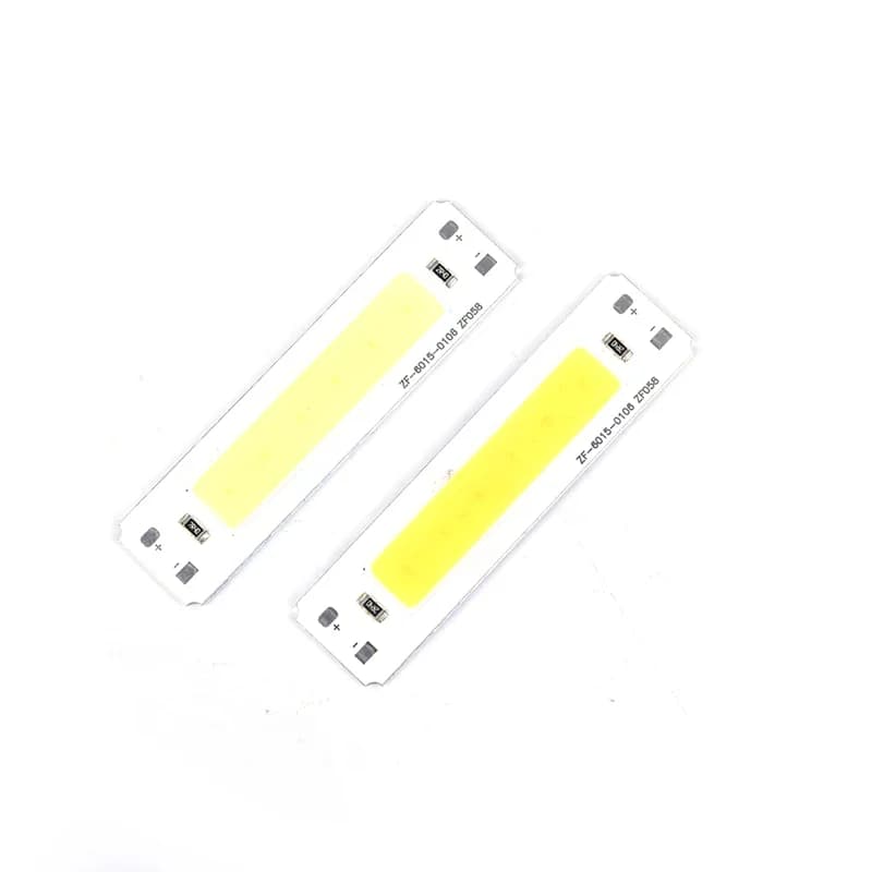 New 1Pcs 5V Input COB LED Bulb Strip Light Source For DIY USB Led Lighting 2W Bar Lamp Chip Warm Cold White