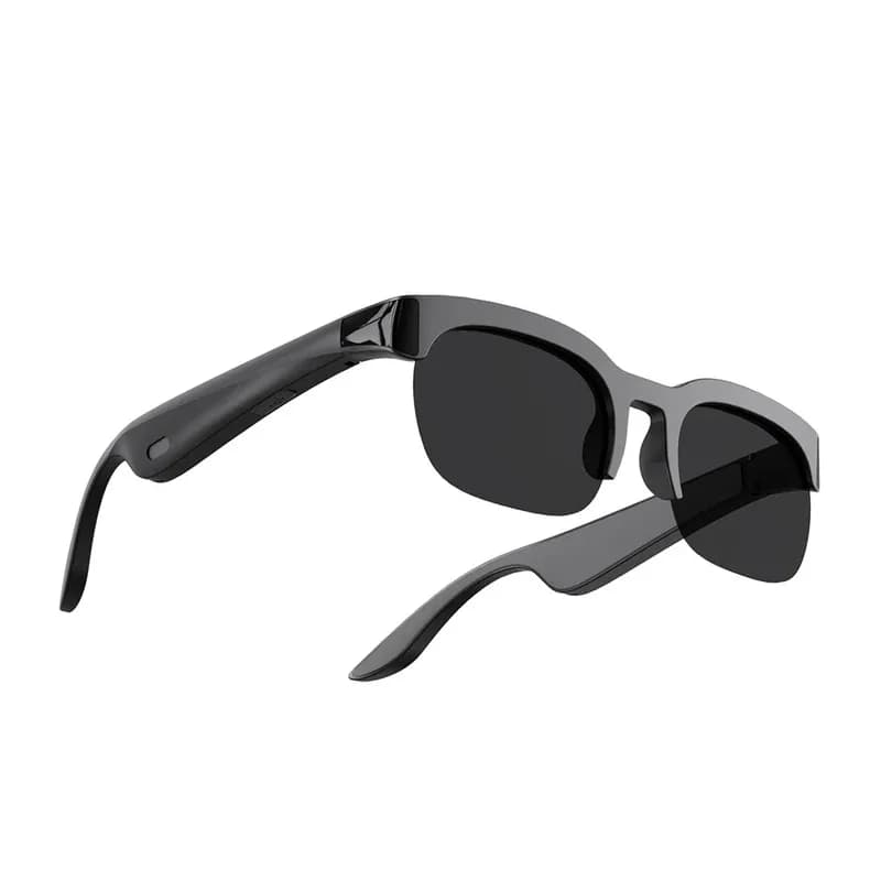 Intelligent Glasses AI Music Translator & Liver Calls Sunglasses BT UV Protection Outdoor Sports Headphones for Men & Women
