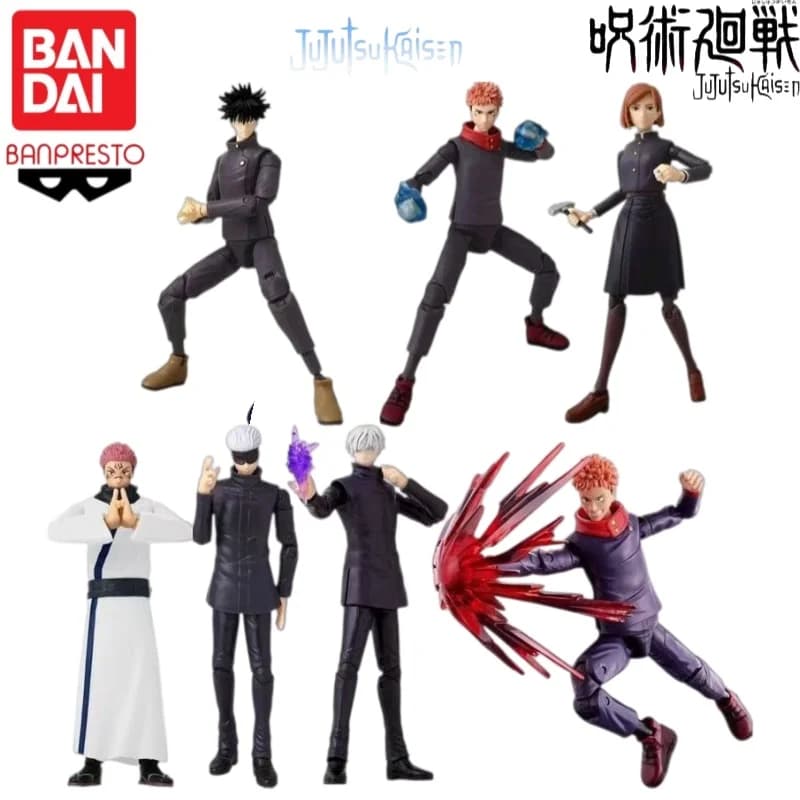Original In Stock Jujutsu Kaisen Anime Heroes Sunrise POP Gojo Satoru Itadori Yuji Model Action Figure Garage Brand New Boxed