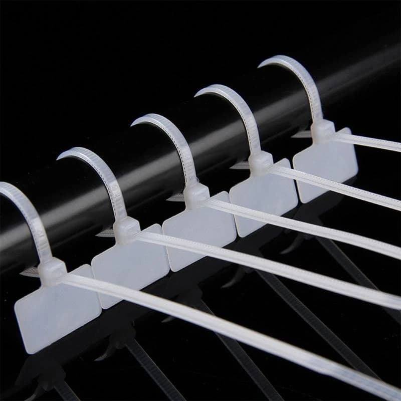 1000pcs Heavy Duty Wire Tie Adjustable Self-locking Seals Disposables Cable Tie