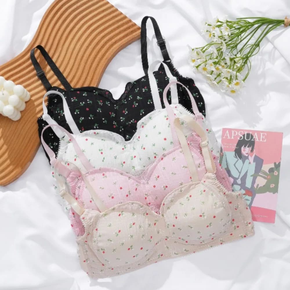 Reggiseno traspirante senza cuciture Tracolla regolabile Intimo push up senza ferretto Comodo da indossare Intimo senza fili senza cuciture