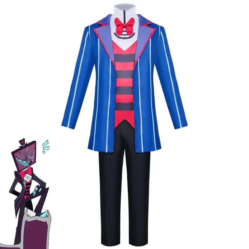 Vox Cosplay Hazbin Costume uniforme Abito da uomo Costumi di Halloween