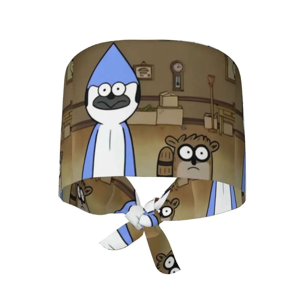 Mordecai And Rigby Cappello Chirurgico Regolabile per Medici e Dentisti, Unisex