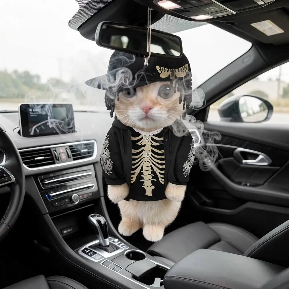Car Air Freshener Paper Sticker with Refreshing Scent Non Toxic Natural Aroma Home Decor