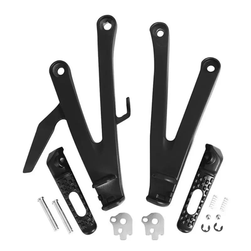 Supporto Poggiapiedi Posteriore A30F per Moto, Staffe per Pedane per Honda CBR600RR 2007-2018, Accessori Moto
