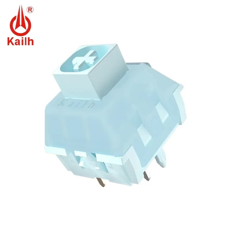 Interruttore per tastiera meccanica Kailh MX Snowfall: suono Mahjong e sensazione fluida, versione a tema invernale