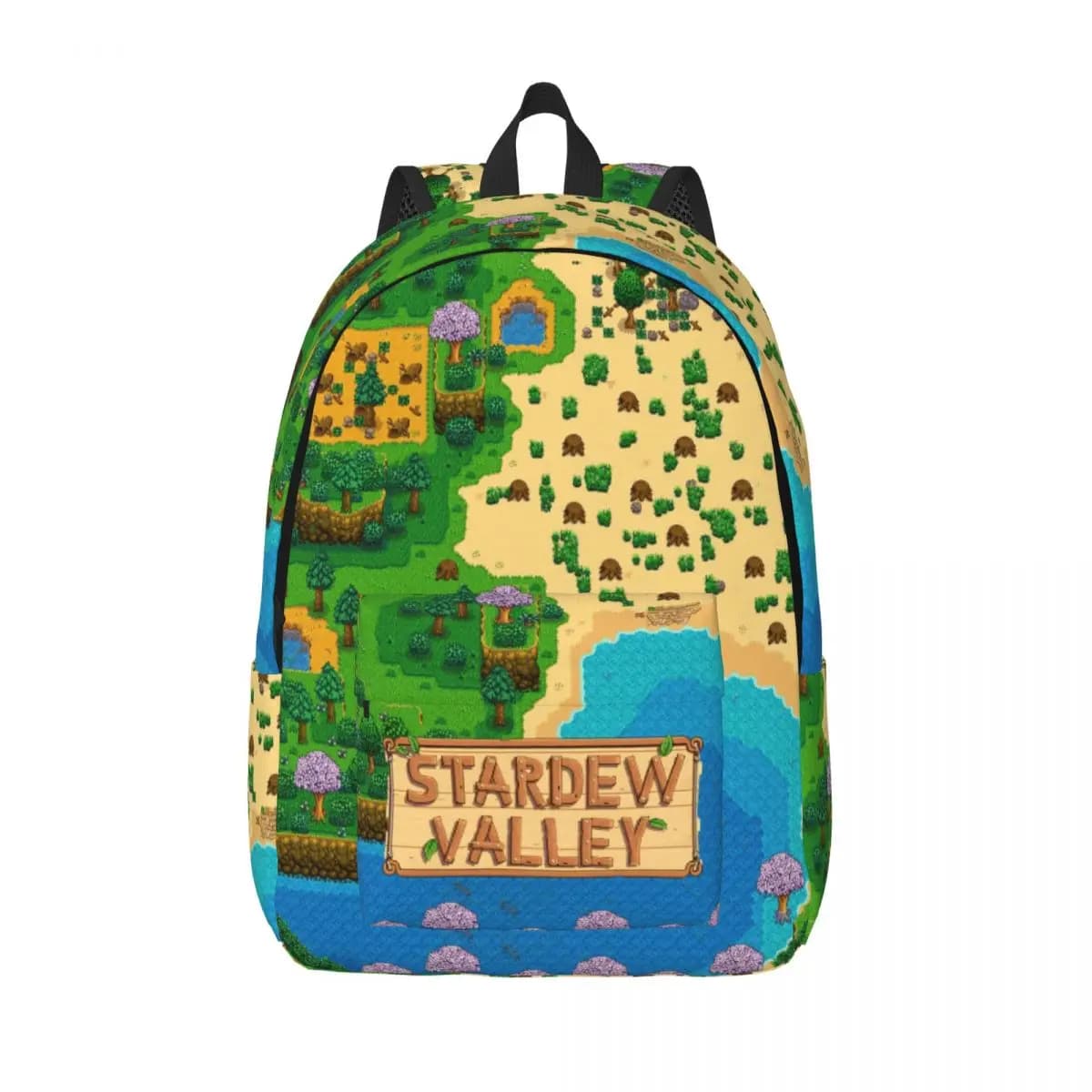 STARDEW VALLEY Cartoon Backpack for Preschool Primary School Student Bookbag Boy Girl Kids Daypack Travel
