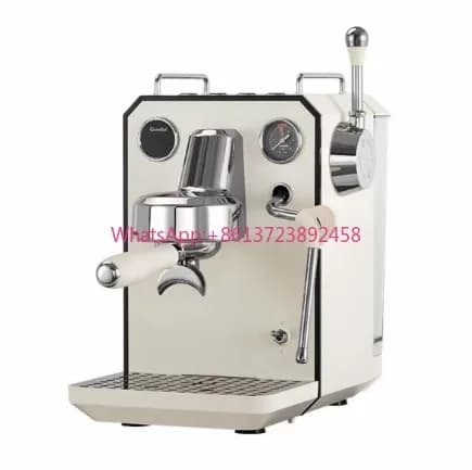 Owl 15 Bar Professional Semi-Automatic Espresso Machine - Commercial-Grade Coffee Maker