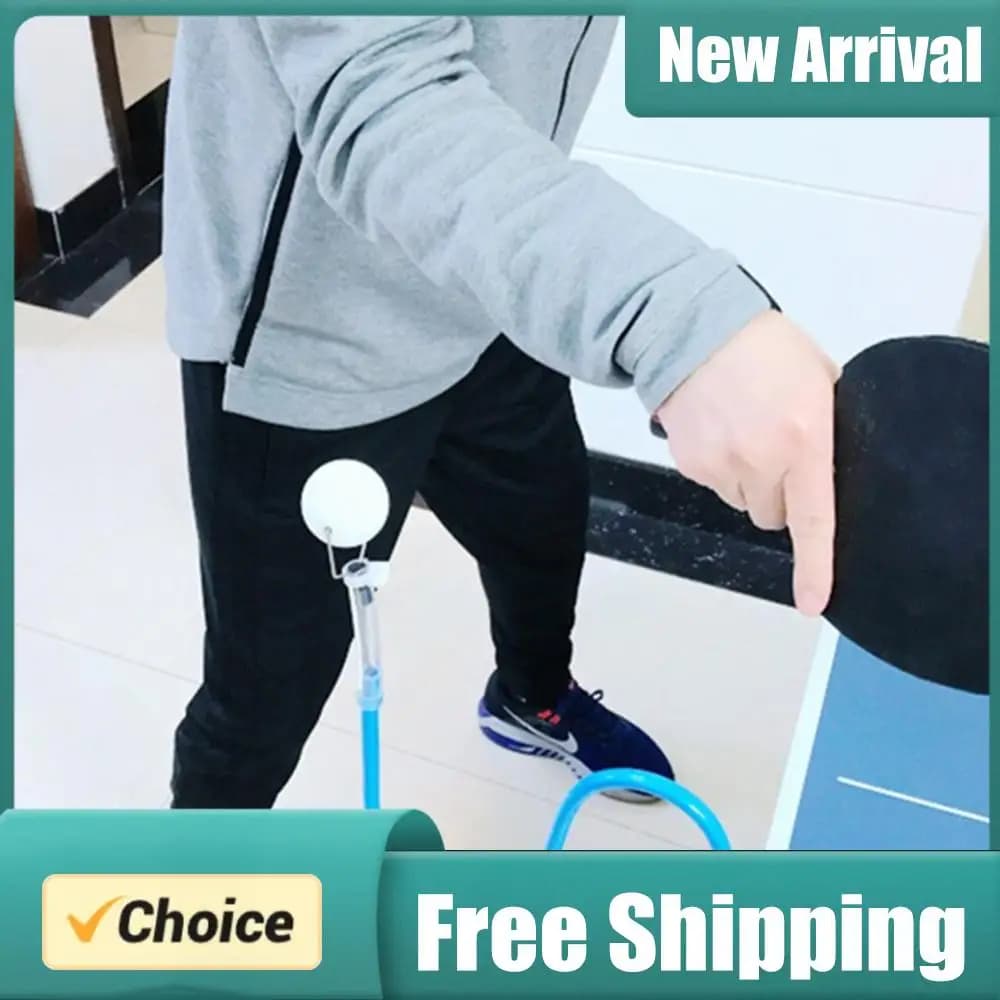 Dispositivo di Allenamento per Tennis da Tavolo, Robot per Pratica Ping Pong con Rimbalzo Rapido e Morsetto da Tavolo per Principianti