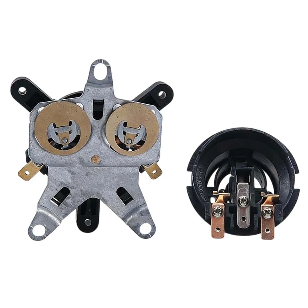 Kit di connettori per termostato di ricambio da 2 pezzi per accoppiatore di base per interruttore di temperatura per bollitore elettrico per modelli di bollitore comuni
