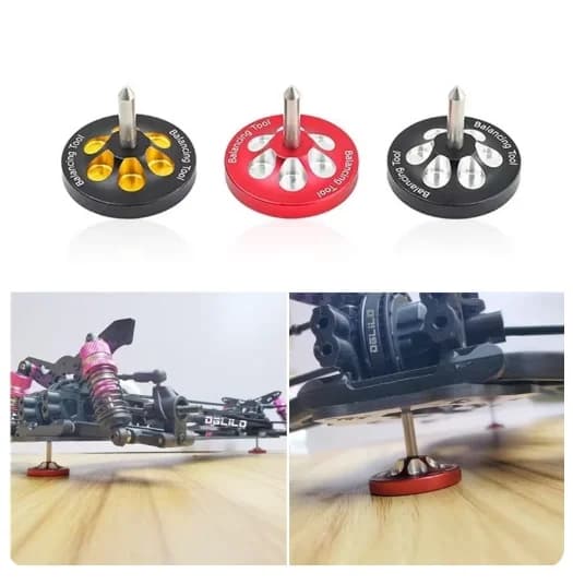 2 pieces of metal RC weight balance tool for auto balanced body stabilized RC auto parts upgrade accessories