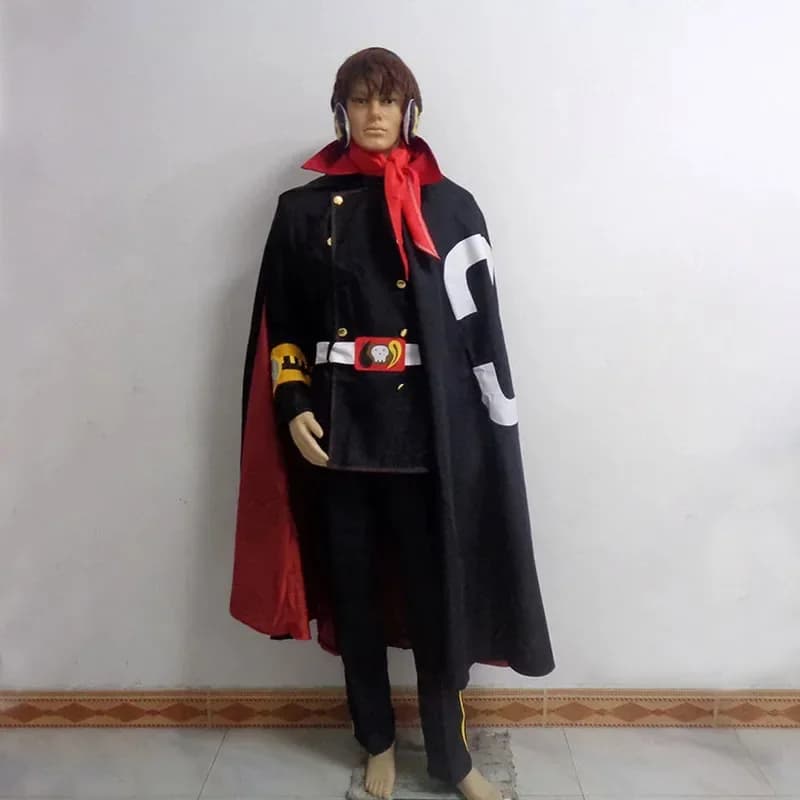 Vinsmoke Sanji Germa 66 Combattimenti Cosplay Cos Uniforme Natale Halloween Costume Party Suit Personalizza qualsiasi dimensione, 7;k'2.s;9,