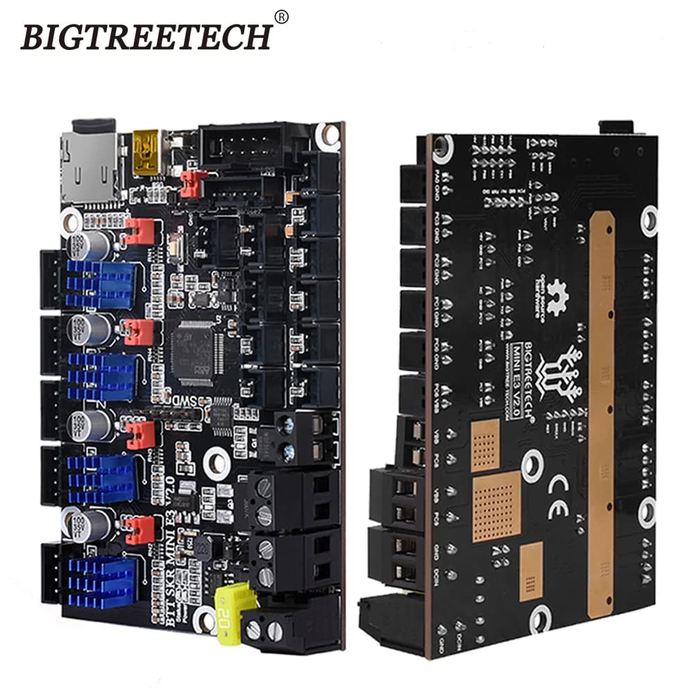 BIGTREETECH SKR MINI E3 V2.0 32Bit Scheda Madre A Bordo TMC2209UART Aggiornamento Per TFT35 E3 V3.0 Ender3V2 CR10 Voron V0.1 Stampante 3D