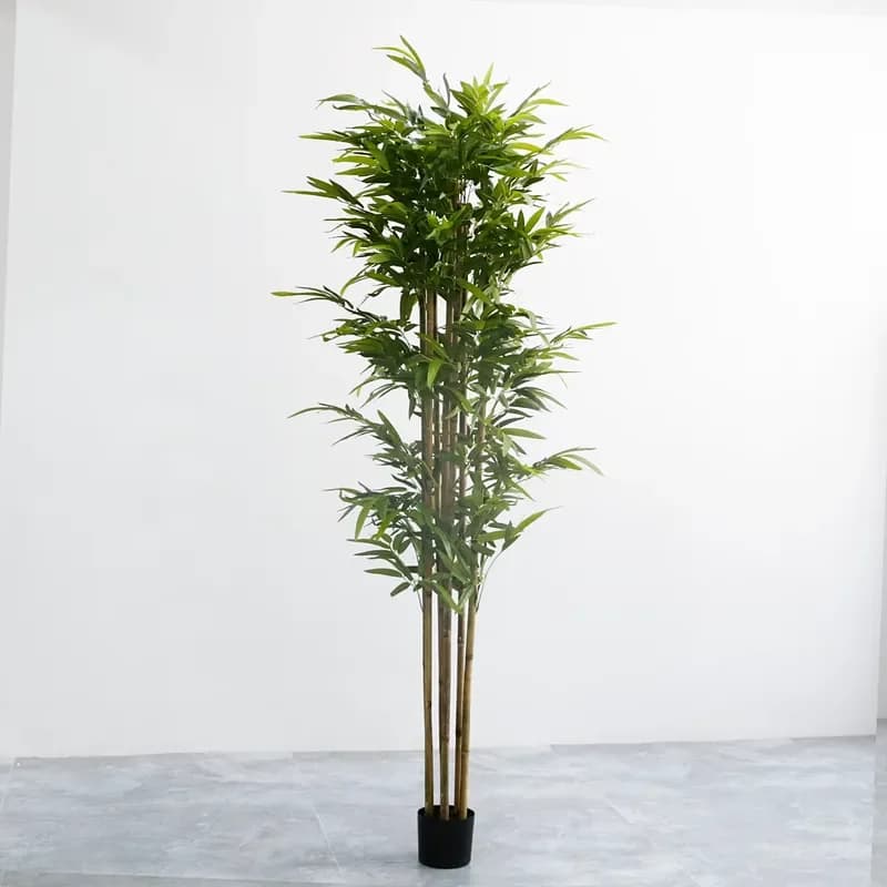 ZW240008 Simulated Plants Plastic Bamboo Tree Artificial Bamboo Potted Plants for Outdoor Indoor Home Garden Decor