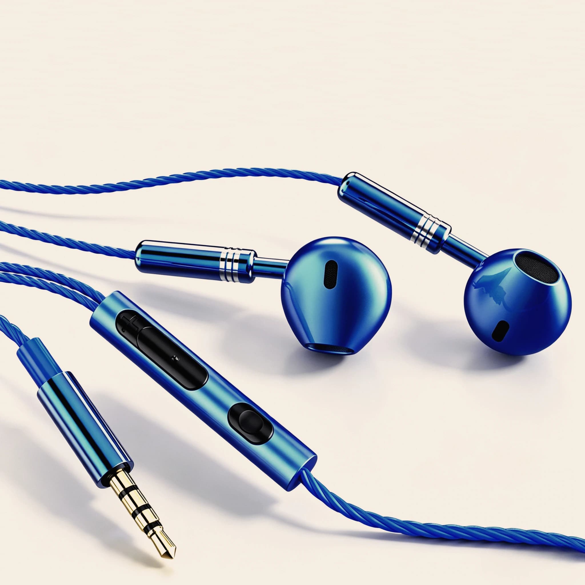 Auricolari Cablati da 3,5mm Tipo-C, Cuffie per Gaming e Sport con Microfono, Auricolari per Smartphone e Musica