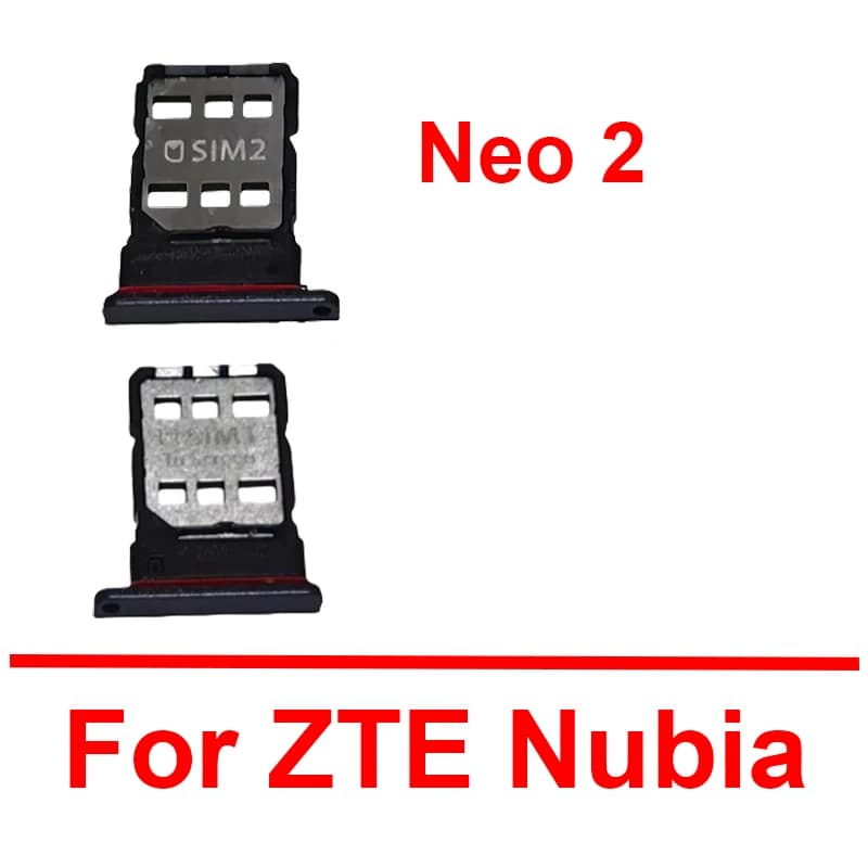 Adattatore per slot per vassoio scheda SIM per ZTE Nbuia Neo 2 Cavo flessibile per supporto presa SIM scheda lettore SIM
