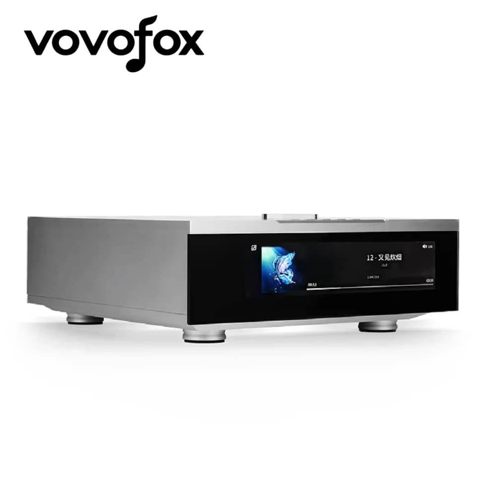 VOVOFOX AP-ZERO Lettore musicale Lossless di prima classe Audio HIFI Decodifica FPGA Orologio esterno Supporto SSD APP Controllo Uscita coassiale