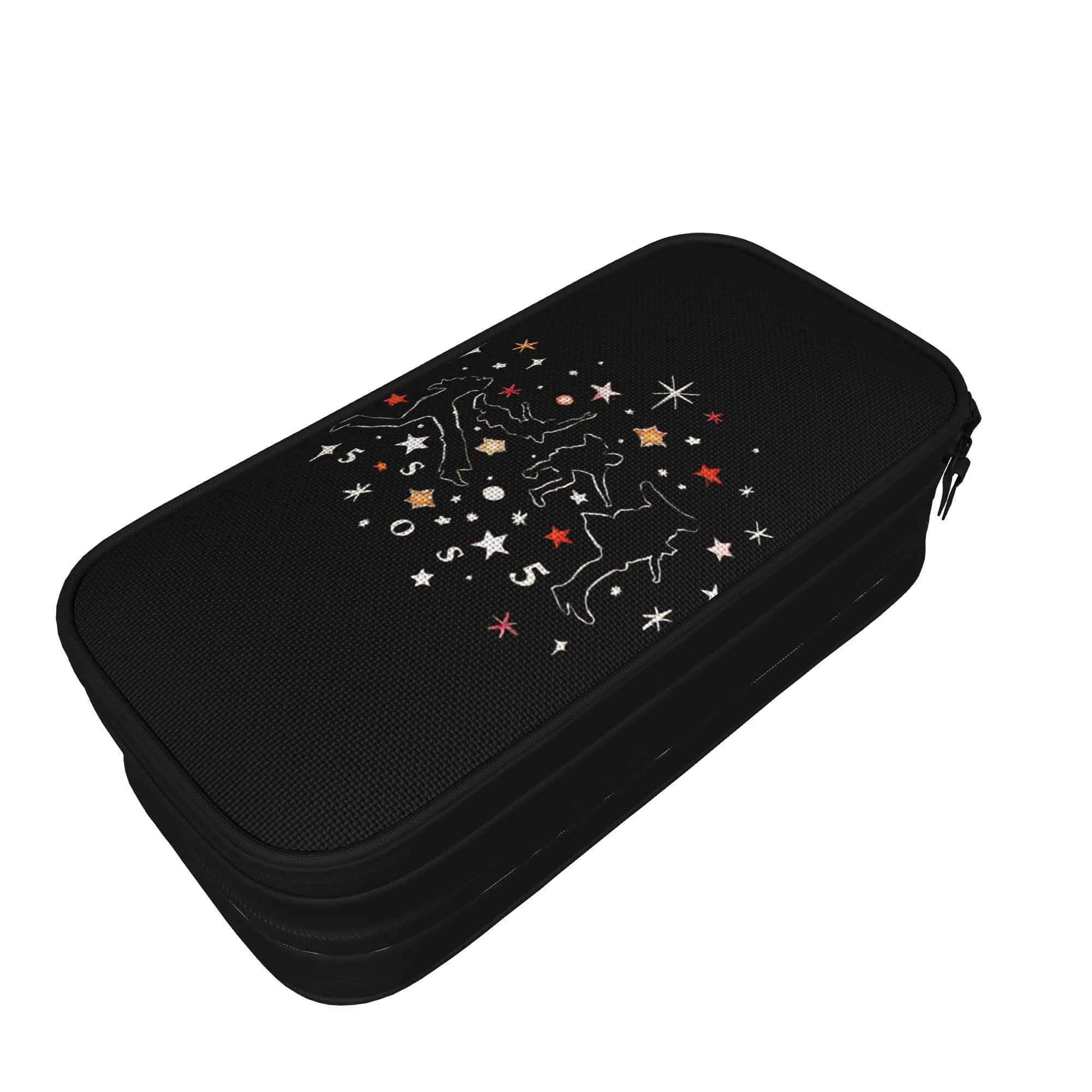 Astuccio Ashton Calum Punk Rock 5 Seconds of Summer, astuccio portapenne per ragazza e ragazzo, borsa per materiale scolastico, regali, cancelleria