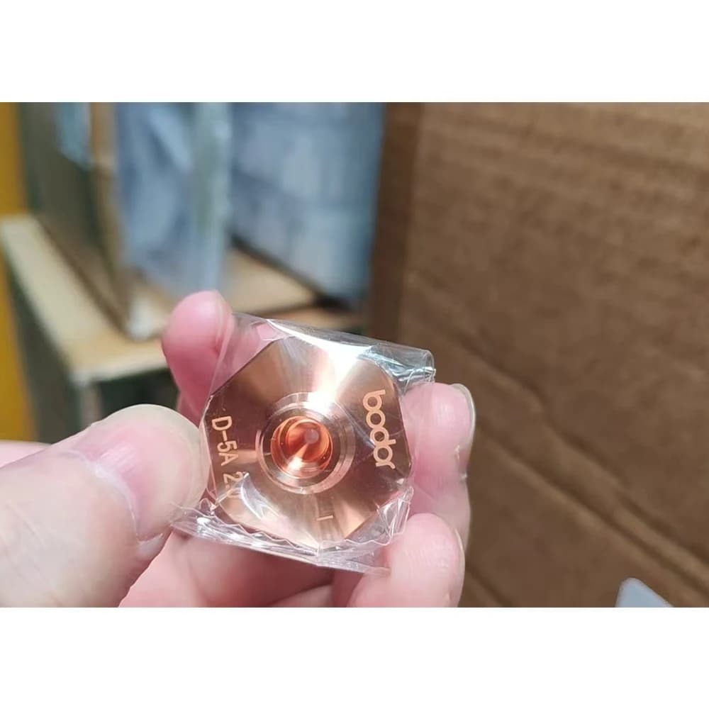 QDLASER 10PCS/Set OEM BODOR D28 M11 2.0 No Chrome Nozzle Single for Fiber Cutting Machine Laser Head