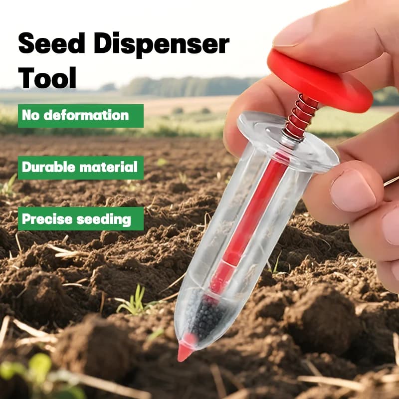 Sewing Machine Mini Seed Manual Distributor Small portable gardening tools to plant garden, flower pot