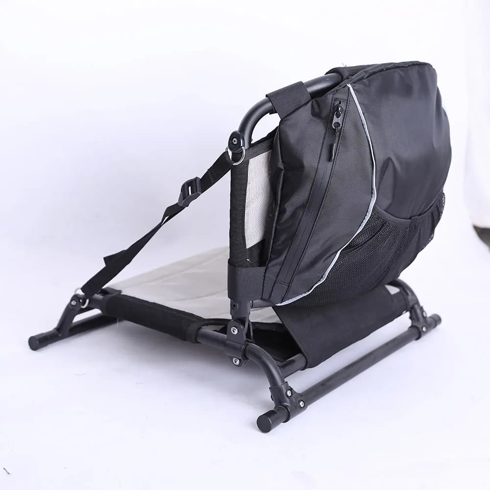 Zaino per sedia Organizzatore per kayak Sedia per kayak in rete 600D Stand Up Paddleboard Organizer 14x42x45 cm Impermeabile per paddleboard per barca