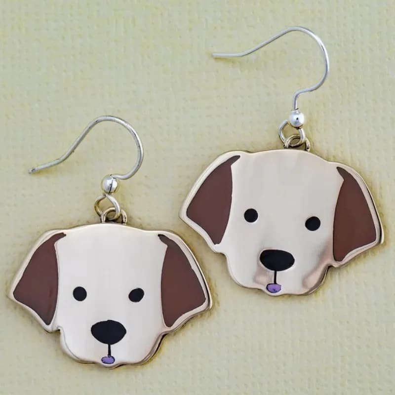 Cute Dog Drop Hook Earrings For Women Bohemia Pet Pattern Delicate Dangle Earrings Fashion Jewelry Idea Gifts